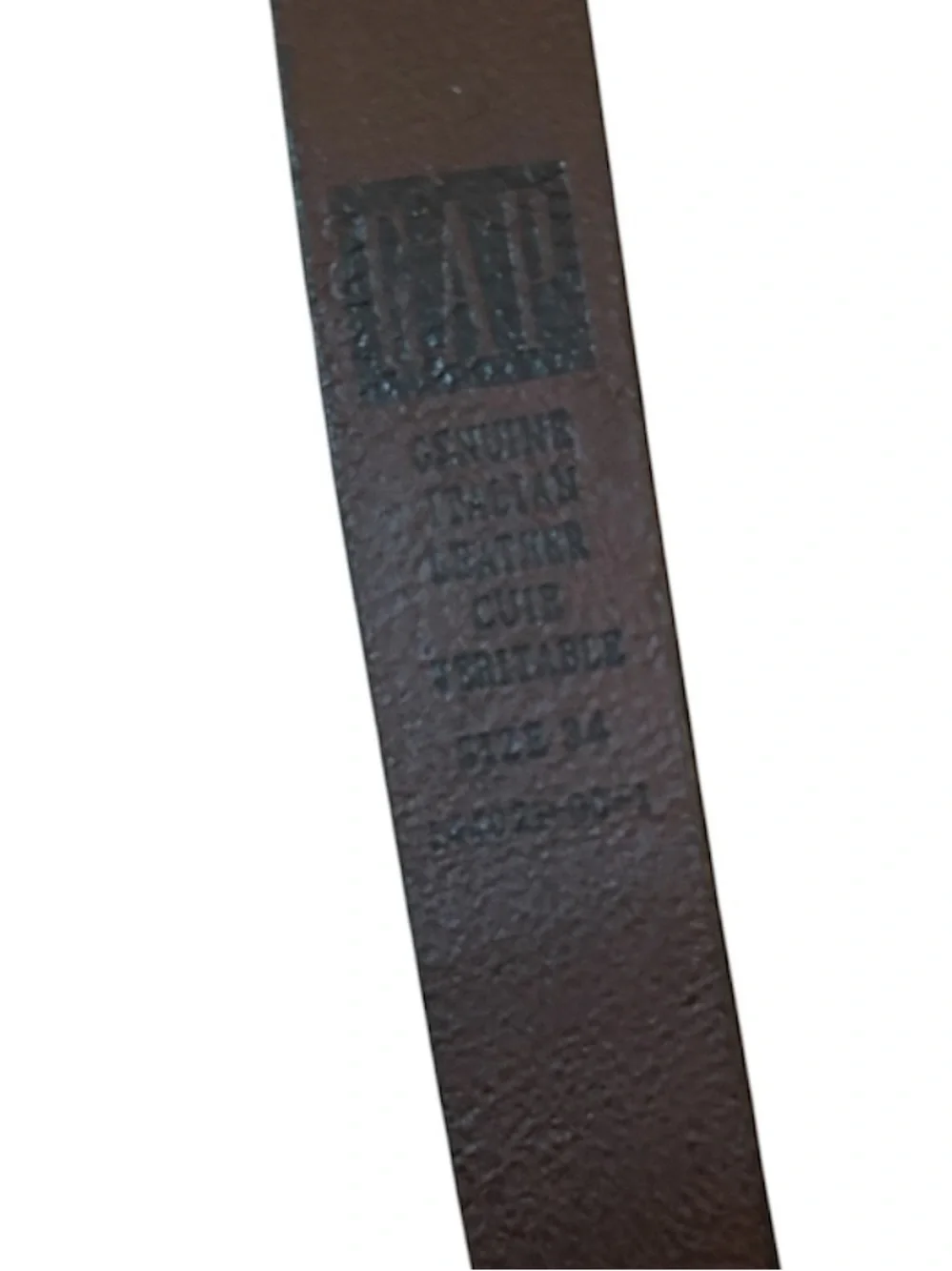 VTG 90s GAP Women's Brown Italian Leather Belt w/Silver Buckle - Size Large